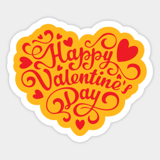 Happy Valentine Day 2021 Valentine Gift Idea Sticker